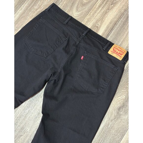 Levi's 559 Jeans Men's 40X30 Black Relaxed Fit Straight Leg Flex Dark Stretch - Picture 7 of 12